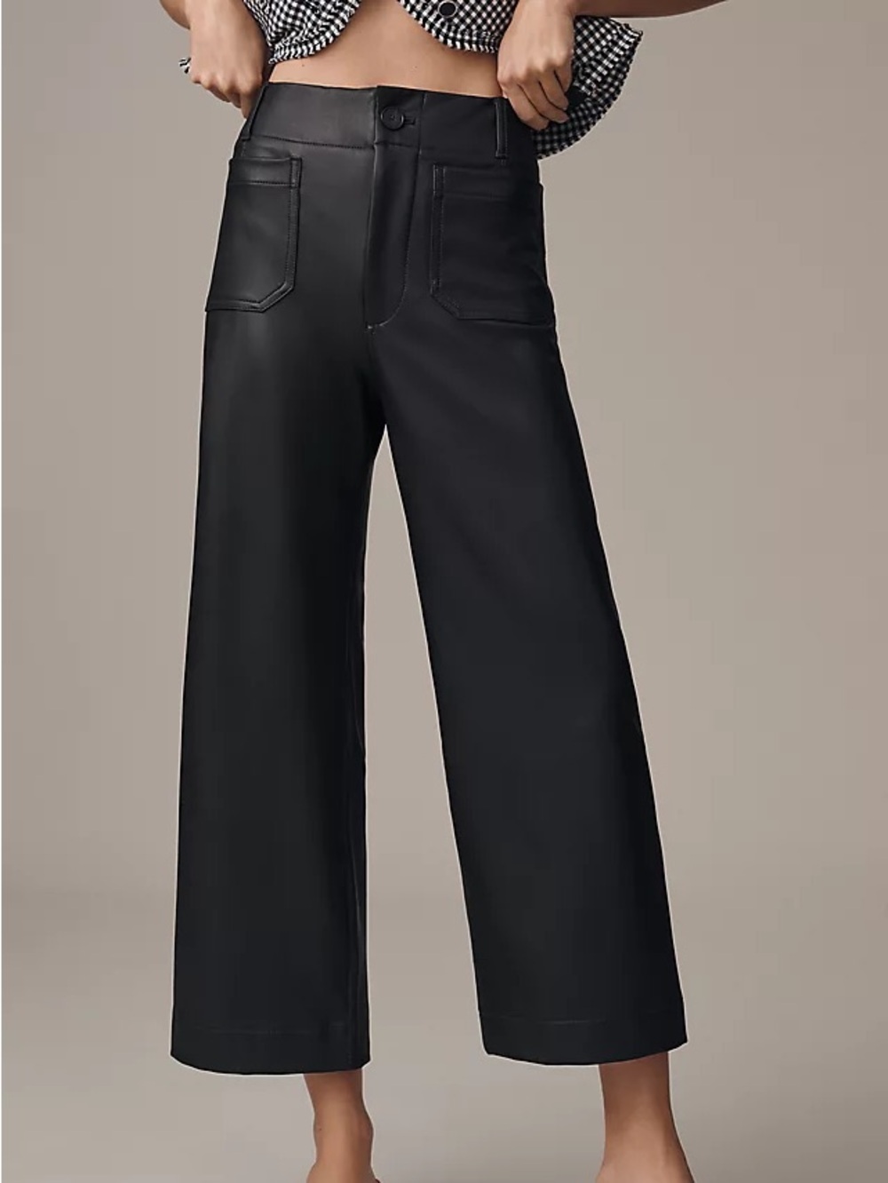 MAEVE The Colette Black Leather Pants (29)